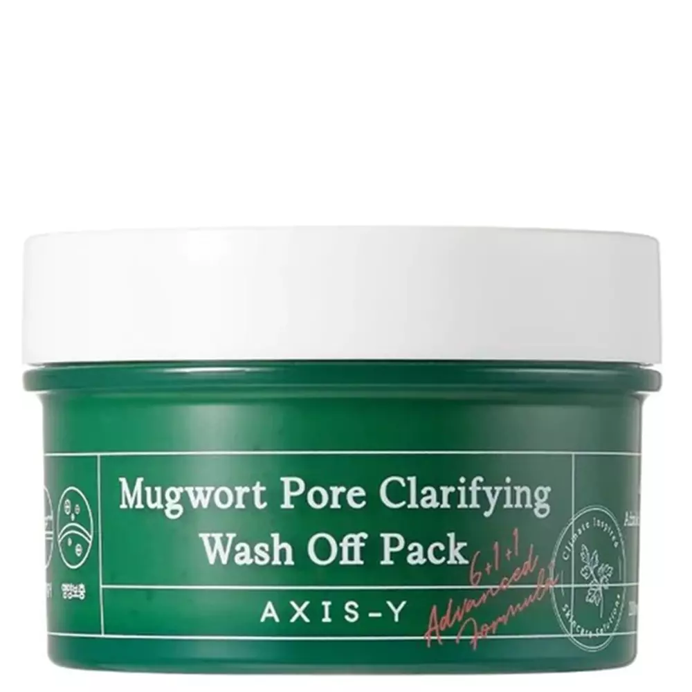 Axis-y - Mugwort Pore Clarifying Wash Off Pack - Reinigende Gesichtsmaske mit Beifuß - 100ml