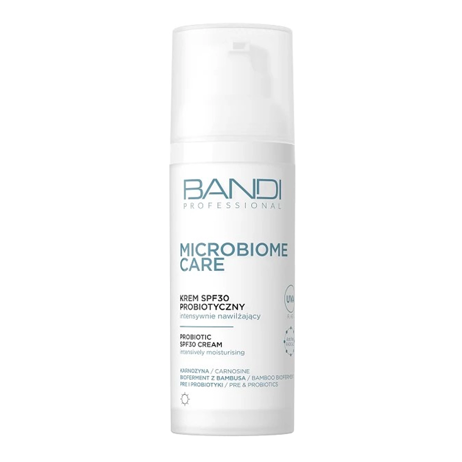 Bandi - Microbiome Care - SPF30 Probiotische Intensiv feuchtigkeitsspendende Creme - 50ml