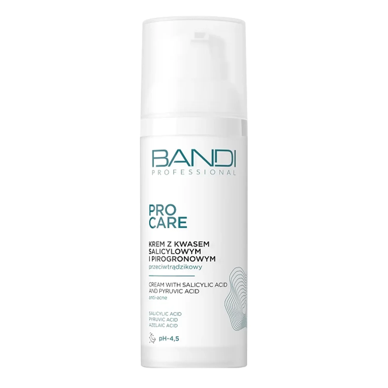 Bandi - Pro Care - Salicyl- und Brenztraubensäure Anti-Akne-Creme - 50ml