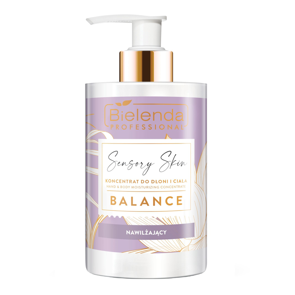 Bielenda Professional - Sensory Skin - Balance - Feuchtigkeitsspendendes Konzentrat für Hände und Körper - 300ml