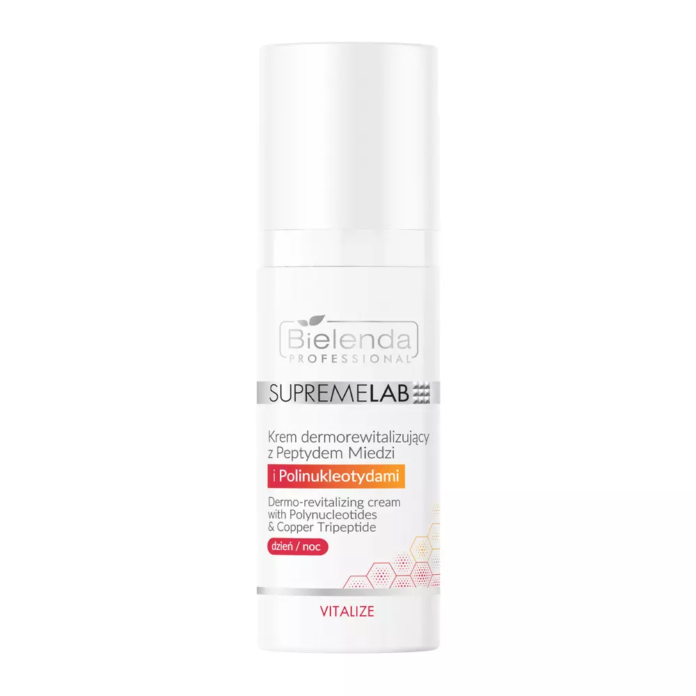 Bielenda Professional - Supremelab - Dermorevitalisierende Creme mit Kupferpeptid und Polynukleotiden - 50ml