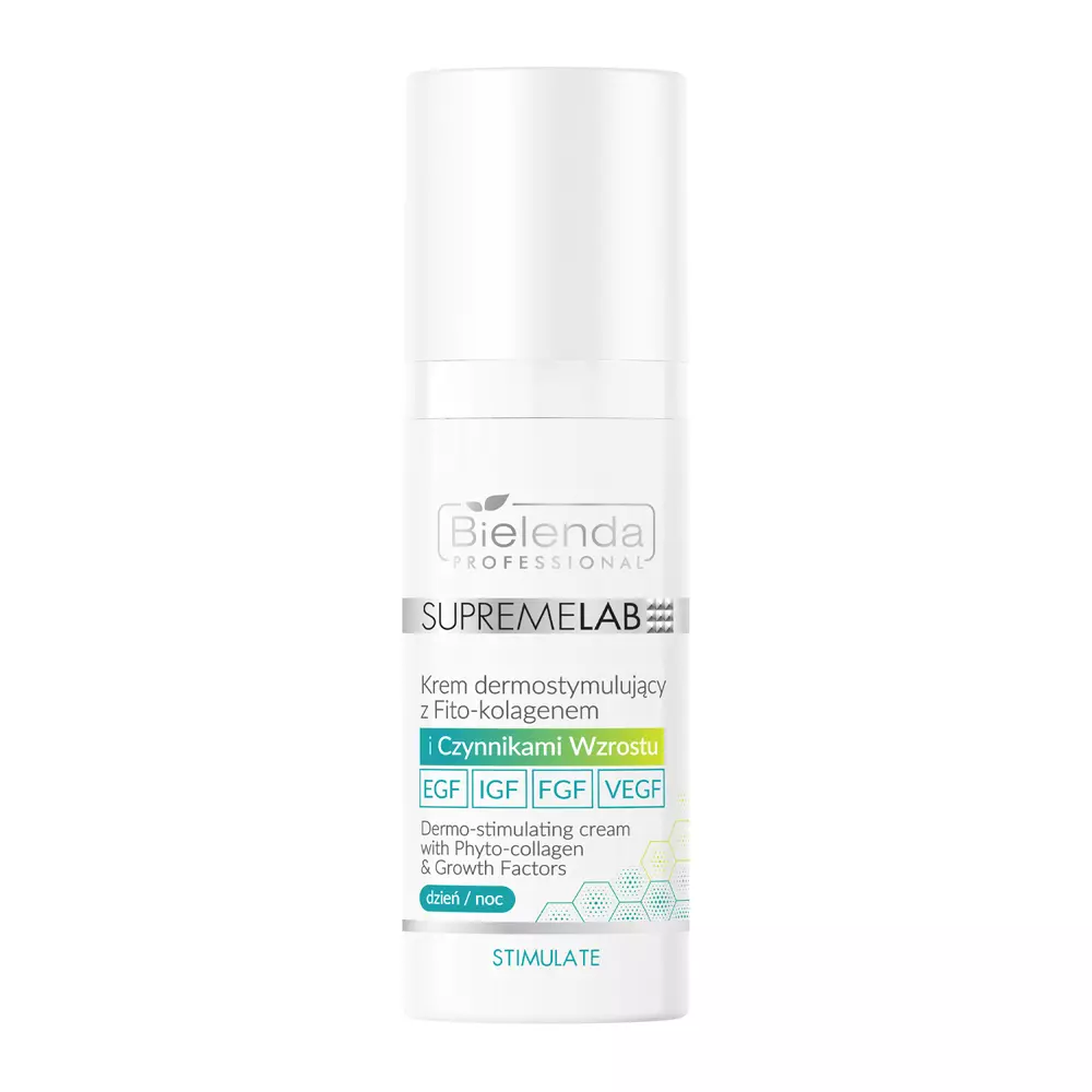 Bielenda Professional - Supremelab - Dermostimulierende Creme mit Phyto-Collagen und Wachstumsfaktoren - 50ml