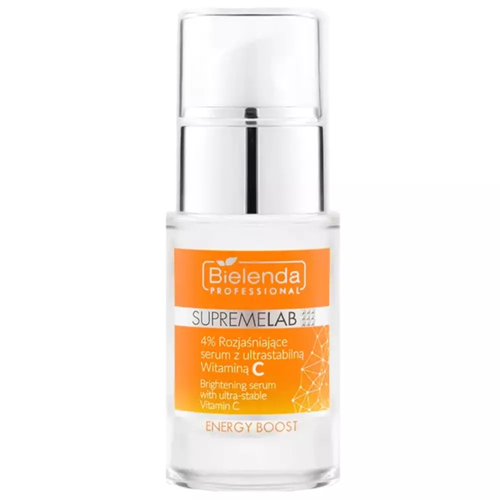 Bielenda Professional - Supremelab - Energy Boost - 4% aufhellendes Serum mit ultra-stabilem Vitamin C - 15ml