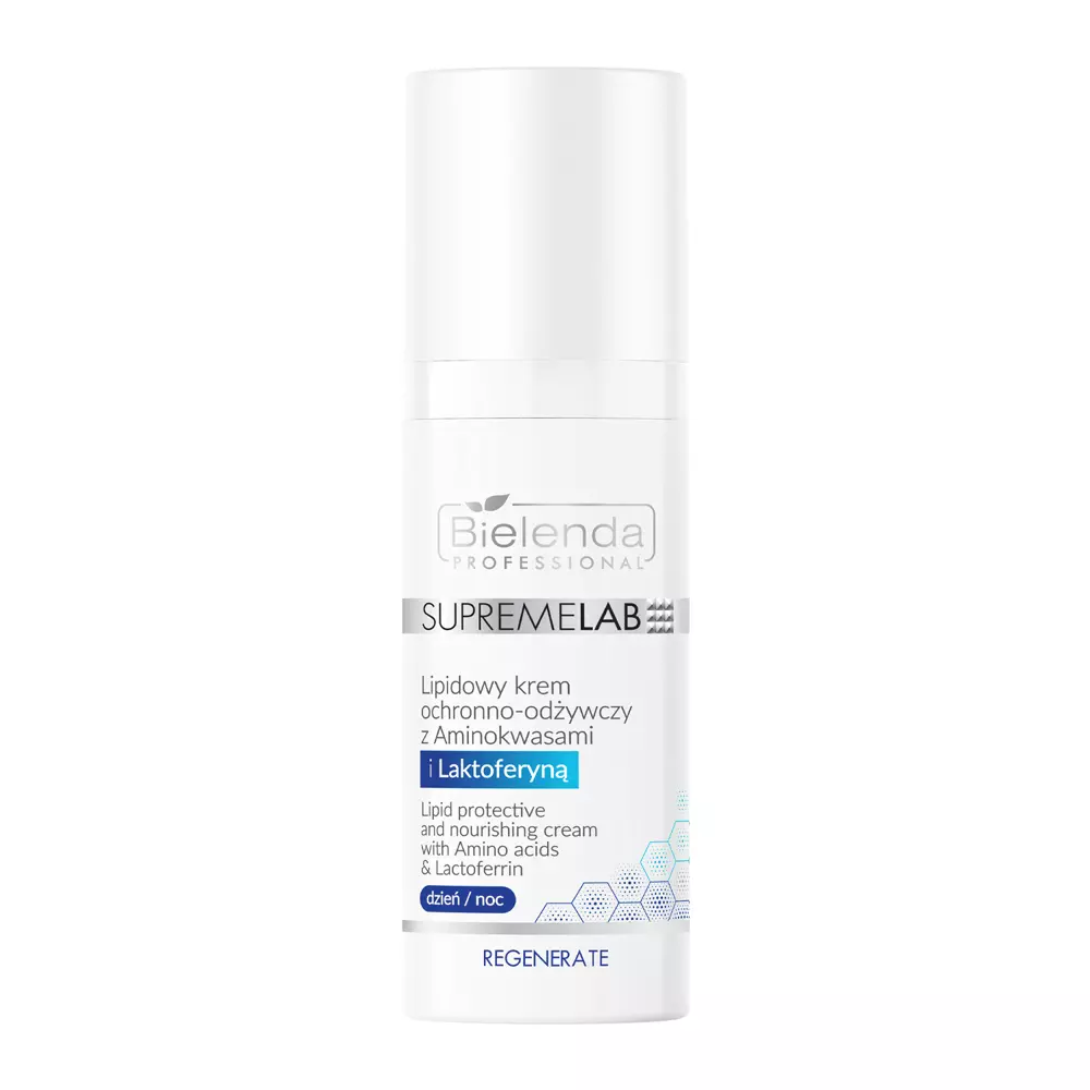 Bielenda Professional - Supremelab - Lipid-Schutz- und Pflegecreme mit Aminosäuren und Lactoferrin - 50ml