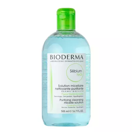 Bioderma - Sebium H2O - Antibakterielle mizellare Lotion für zu Akne neigende Haut - 500ml