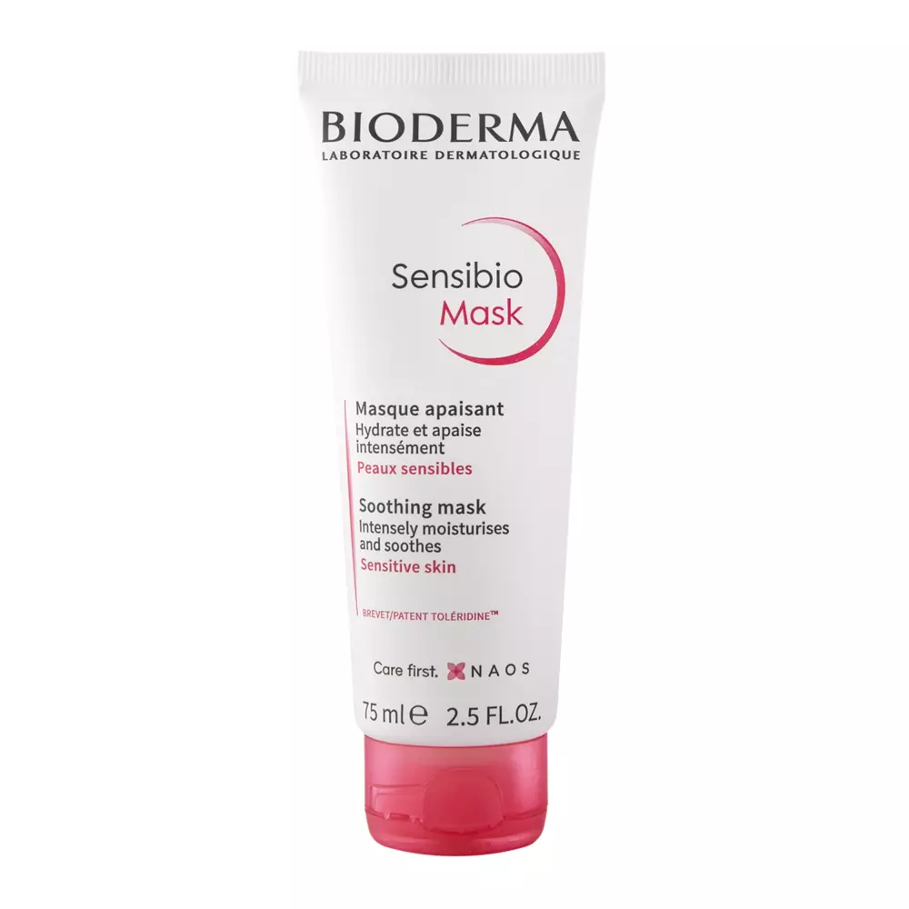 Bioderma - Sensibio Mask - Intensive lindernde und feuchtigkeitsspendende Maske für empfindliche Haut - 75ml