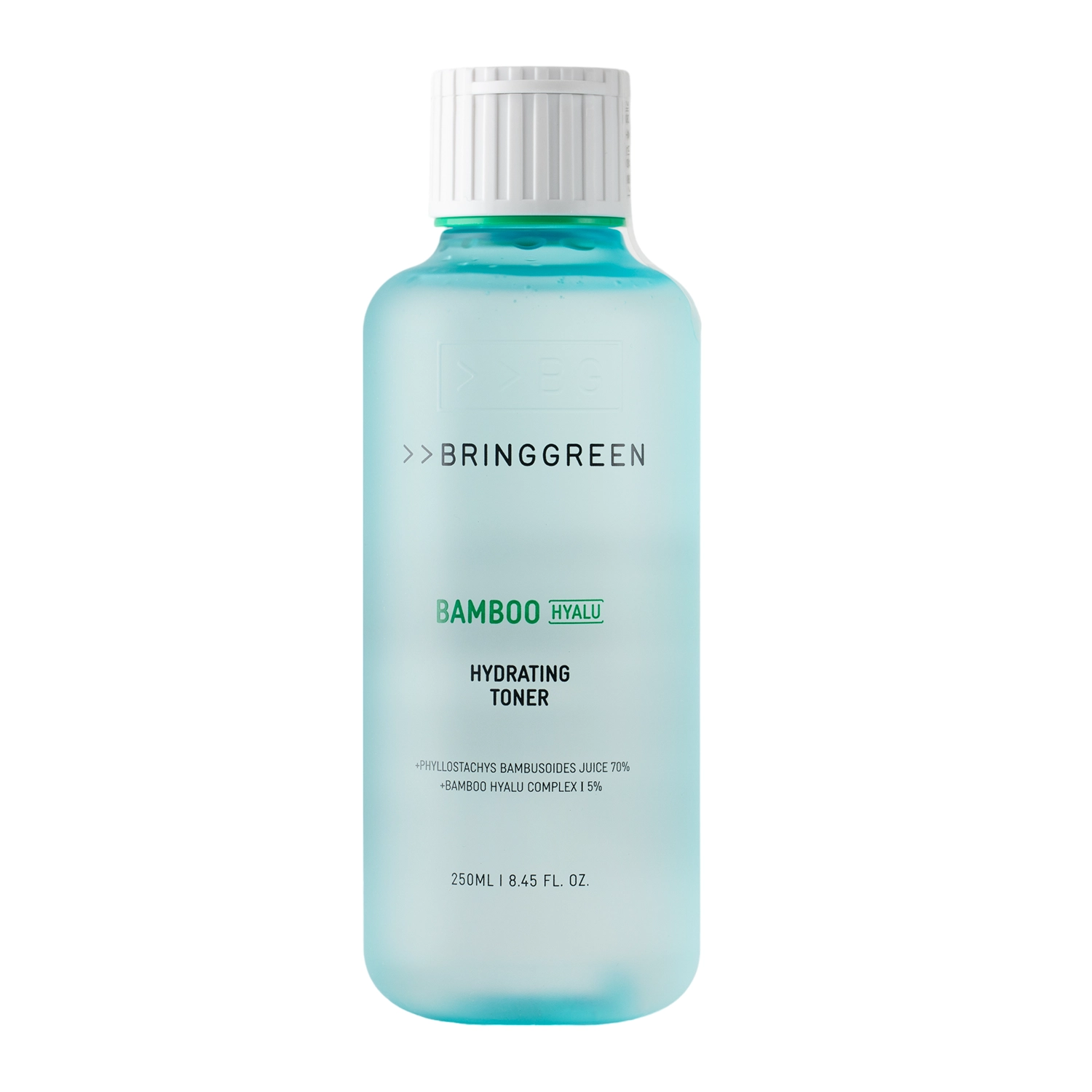 Bring Green - Bamboo Hyalu Hydrating Toner Jumbo - Gesichtswasser mit Bambussaft - 250ml