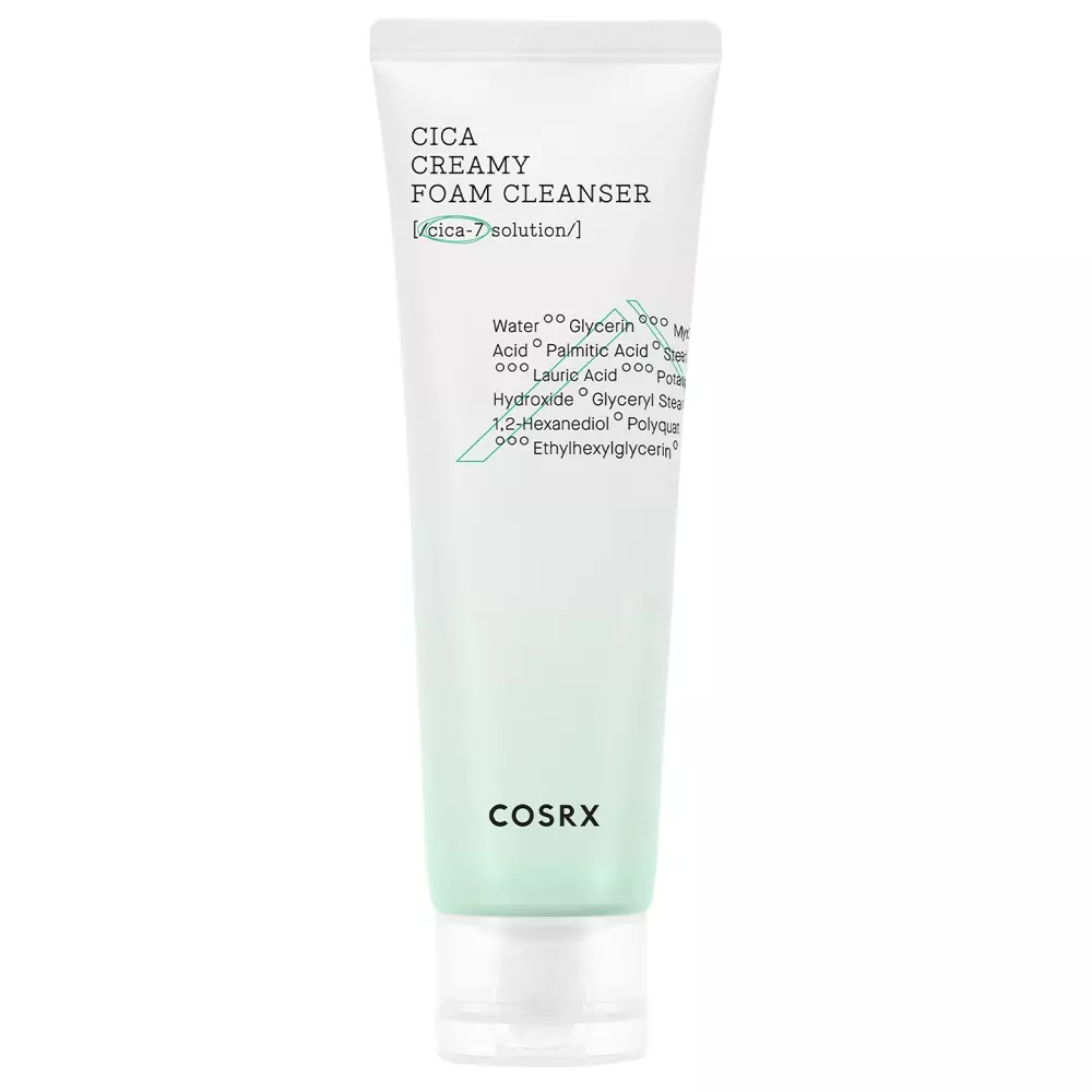 COSRX - Pure Fit Cica Creamy Foam Cleanser - Reinigungsschaum - 75ml