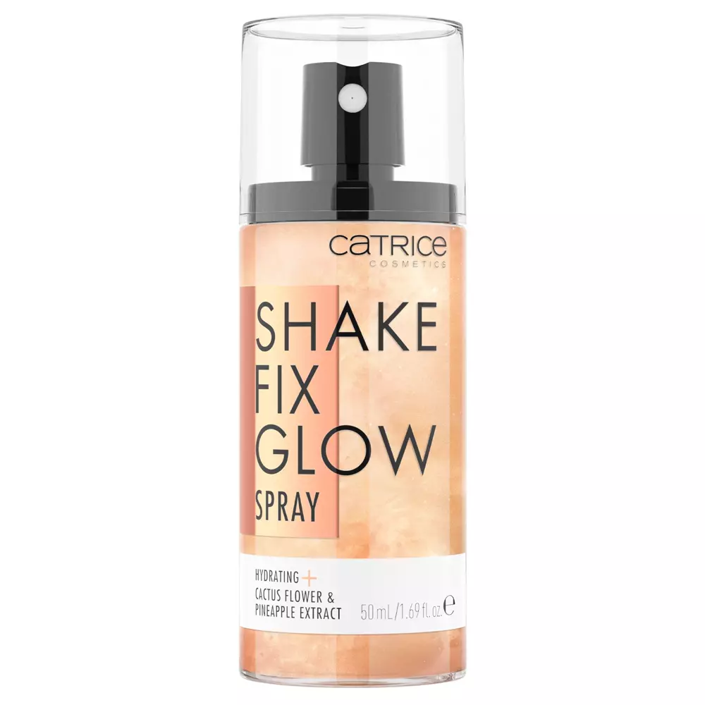 Catrice - Shake Fix Glow Spray - Fixier- und Aufhellungsspray für Make-up - 50ml