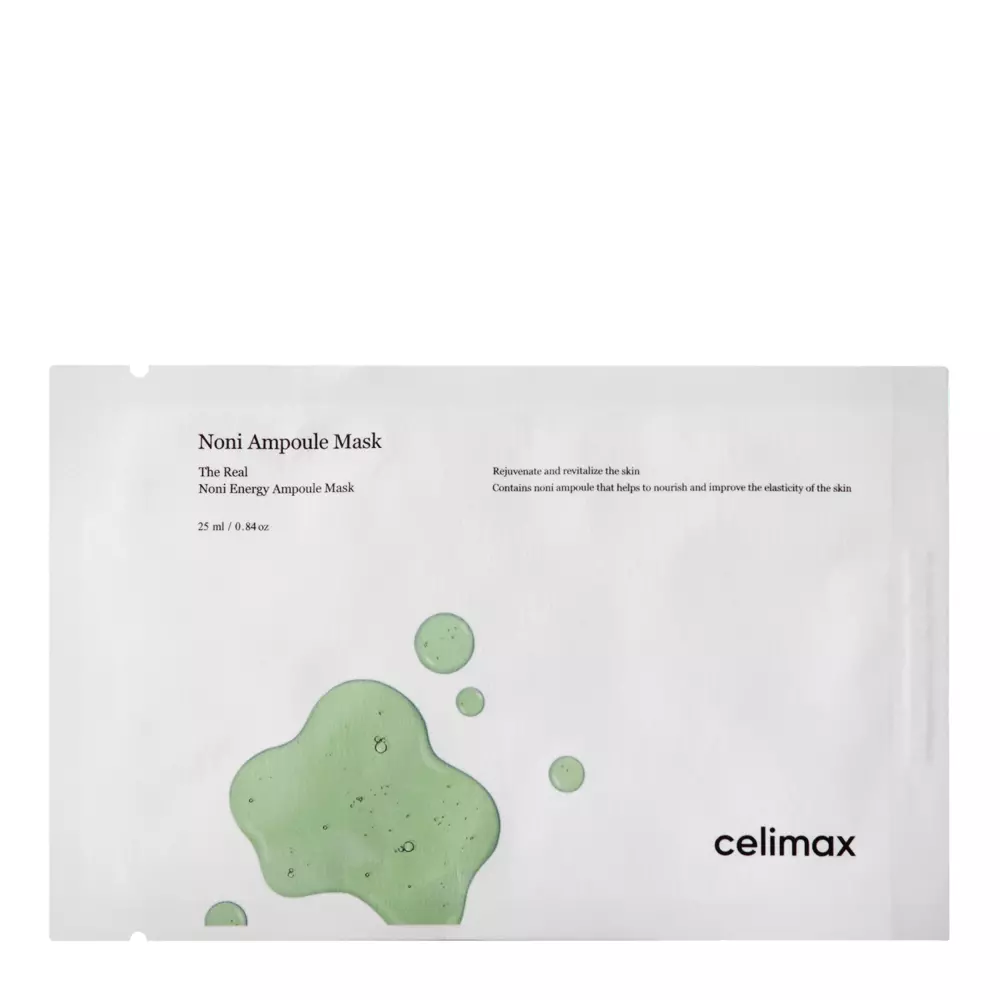 Celimax - The Real Noni Energy Ampoule Mask - Tuchmaske mit indischem Maulbeerextrakt - 1 Stk.