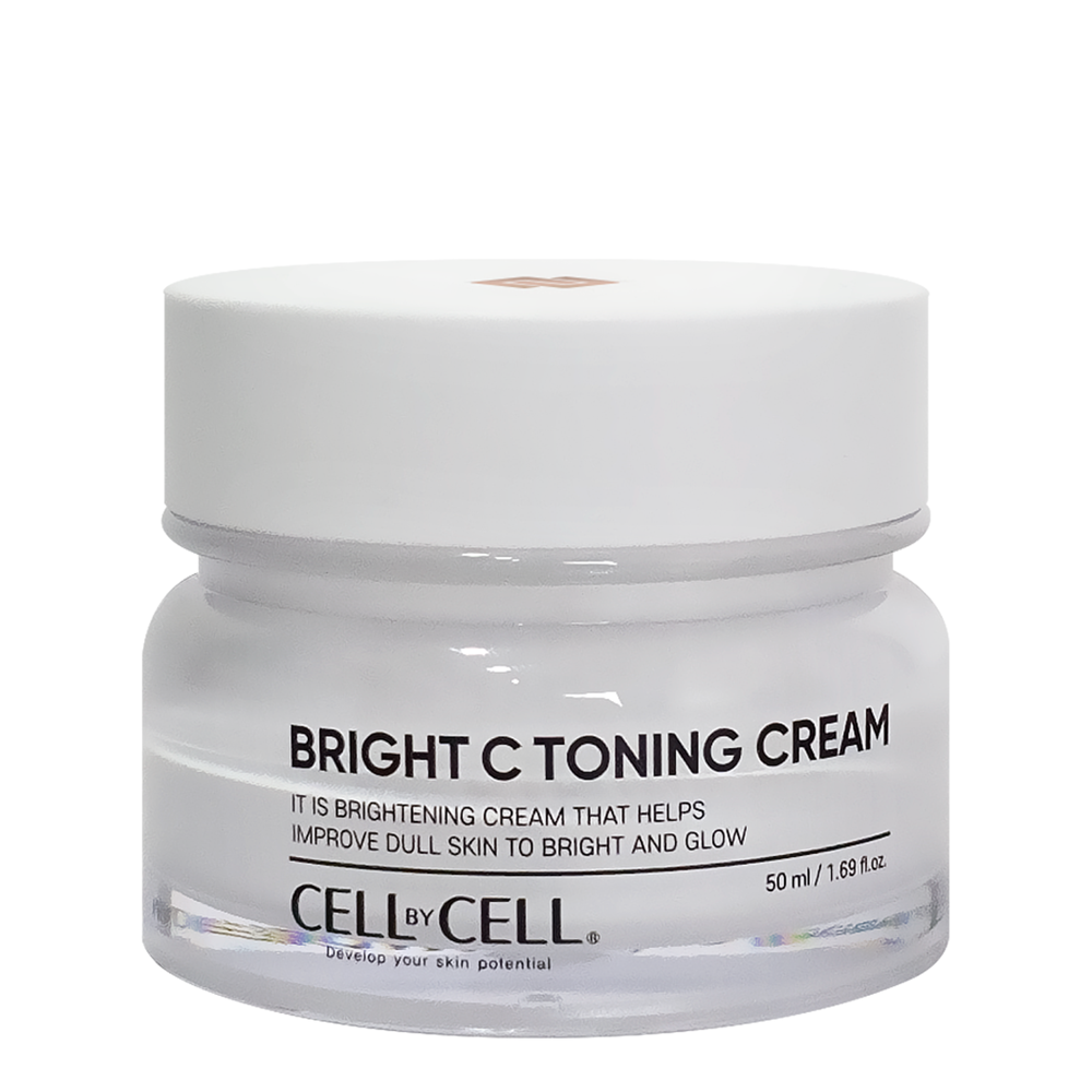 Cell by Cell - Bright C Toning Cream - Aufhellende Gesichtscreme - 50ml 