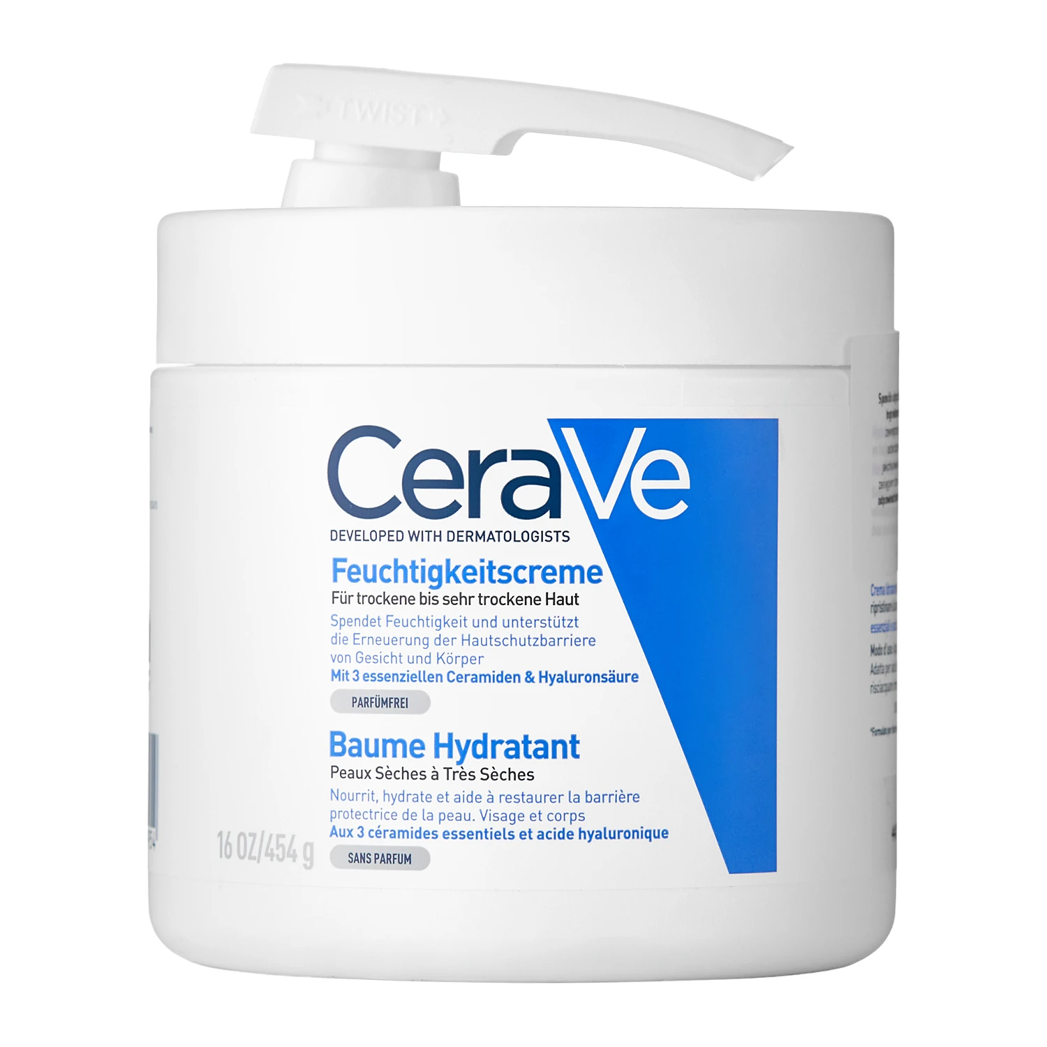 CeraVe - Feuchtigkeitslotion mit Pumpe - 454ml