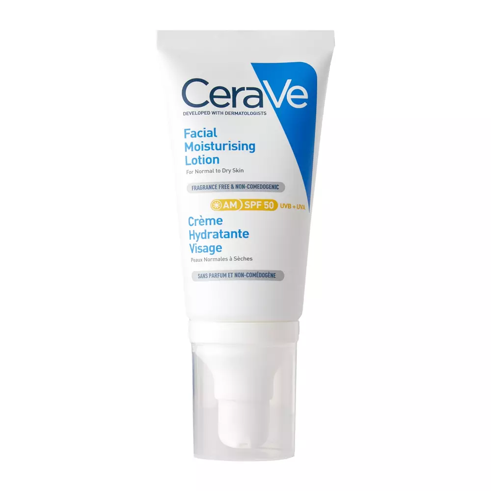 CeraVe - Feuchtigkeitsspendende Gesichtscreme LSF50 - 52ml