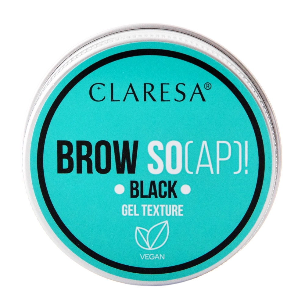 Claresa - BROW SO(AP)! - Augenbrauenseife - Black - 30ml