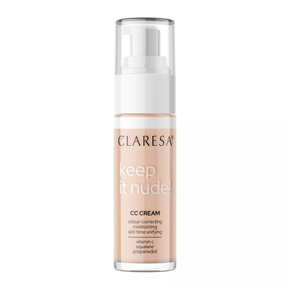 Claresa - Keep It Nude! - Feuchtigkeitsspendende Foundation zum Ausgleichen des Hauttons - 104 Nude - 30ml