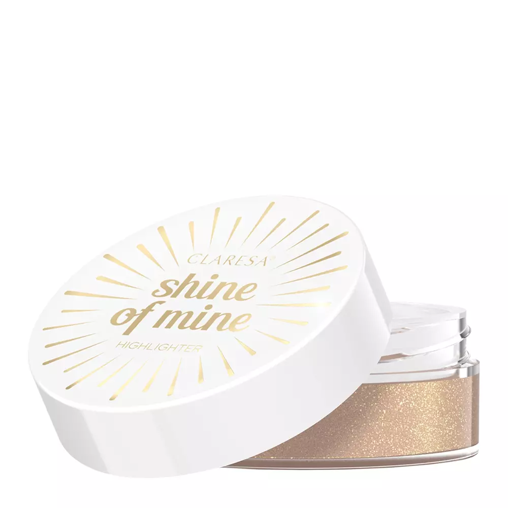 Claresa - Shine of Mine - Puderförmiger Highlighter für Gesicht und Körper  - 12 Chic Antique - 8g