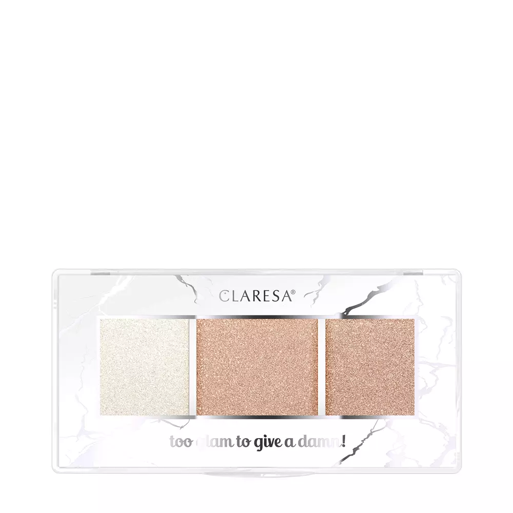 Claresa - Too Glam To Give A Dame! - Highlighter Palette - 11 Rosy Glow - 12.5g