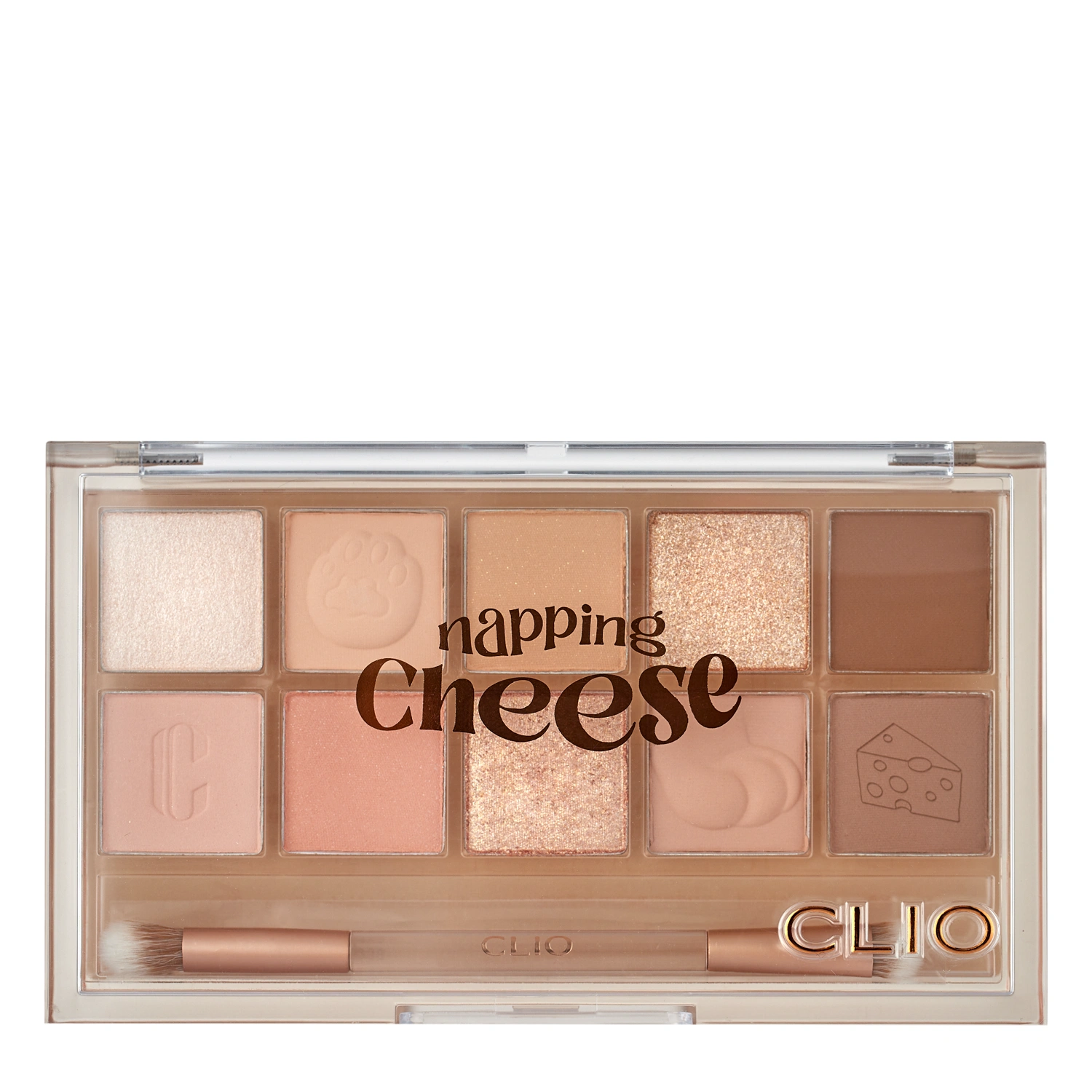 Clio - Pro Eye Palette - Koshort in Seoul Limited - Lidschattenpalette - 019 Napping Cheese - 6g