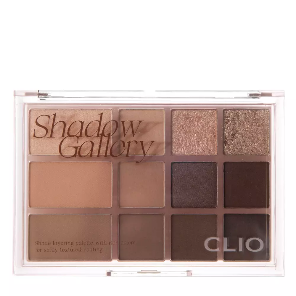 Clio - Shade & Shadow Palette - Lidschattenpalette - 01 Shadow Gallery - 9.6g