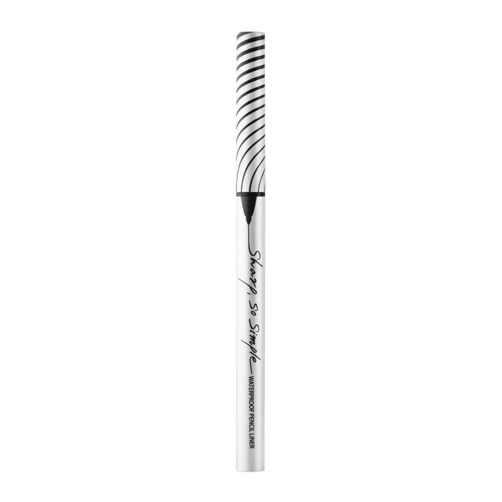 Clio - Sharp, So Simple Waterproof Pencil Liner - Wasserfester Eyeliner-Stift - 02 Brown - 0.14g