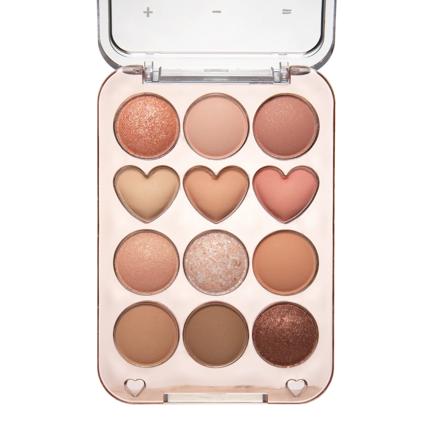 Colorgram - Pin Point Eyeshadow Palette - Lidschattenpalette - 01 Peach + Coral - 9.9g