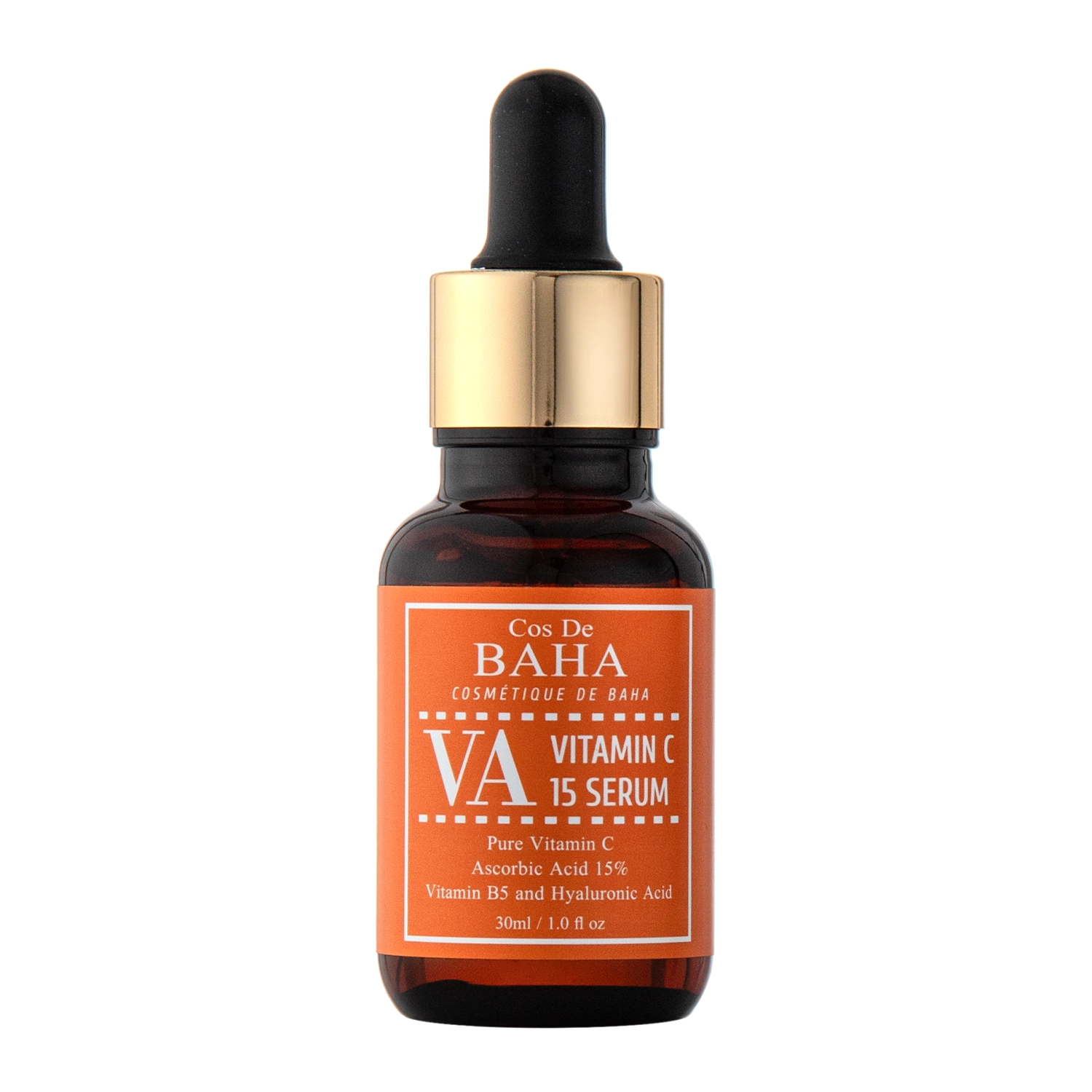 Cos De Baha - VA Vitamin C Serum Ascorbic Acid - Serum mit 15% Ascorbinsäure - 30ml