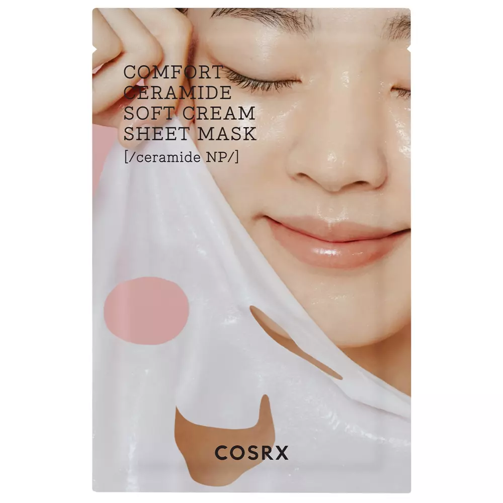 Cosrx - Balancium Comfort Ceramide Soft Cream Sheet Mask - Tuchmaske mit Ceramiden - 31g