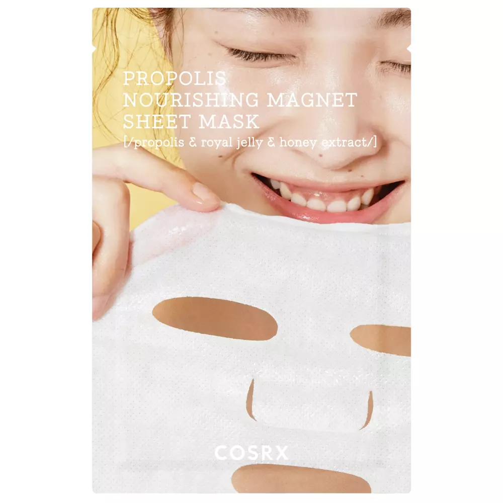 Cosrx - Full Fit Propolis Nourishing Magnet Sheet Maske - Pflegende Tuchmaske mit Propolis - 21ml