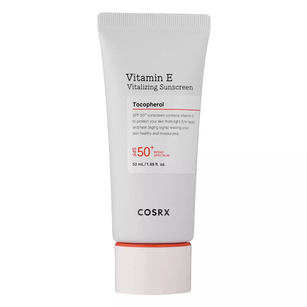 Cosrx - Vitamin E Vitalizing Sunscreen - SPF 50+ - Sonnenschutzcreme mit Vitamin E - 50ml