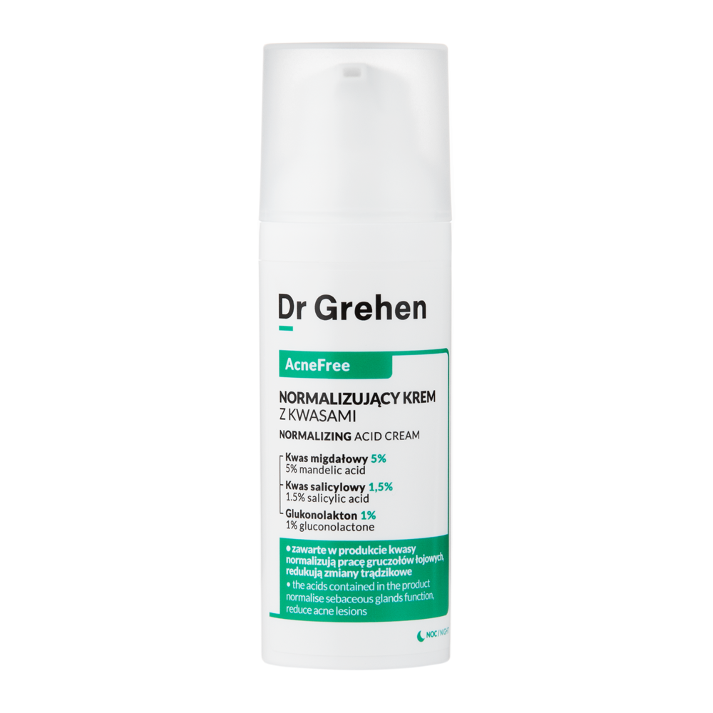 Dr Grehen - AcneFree - Normalizing Acid Cream - Normalisierende Säurecreme - 50ml