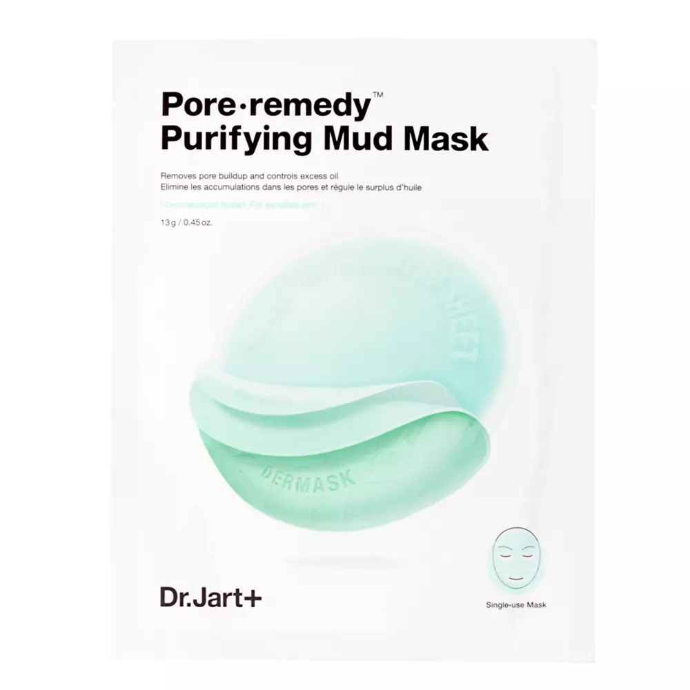 Dr.Jart+ - Pore Remedy Purifying Mud Mask - Reinigende Tuchmaske - 13g