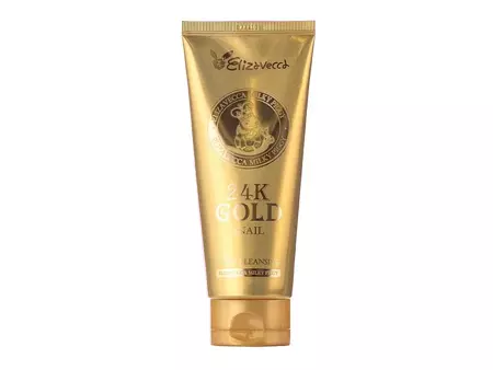 Elizavecca - 24k Gold Snail Cleansing Foam - Reinigungsschaum mit Schneckenschleim und Gold - 180ml