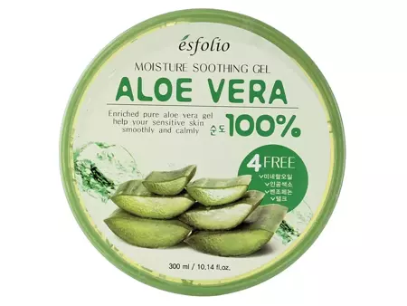 Esfolio - Moisture Soothing Gel Aloe Vera - Linderndes und feuchtigkeitsspendendes Aloe Vera Gel - 300ml