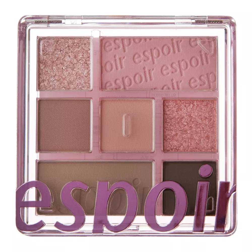 Espoir - Real Eye Palette - Lidschattenpalette - 04 Mauve Me - 7.1g