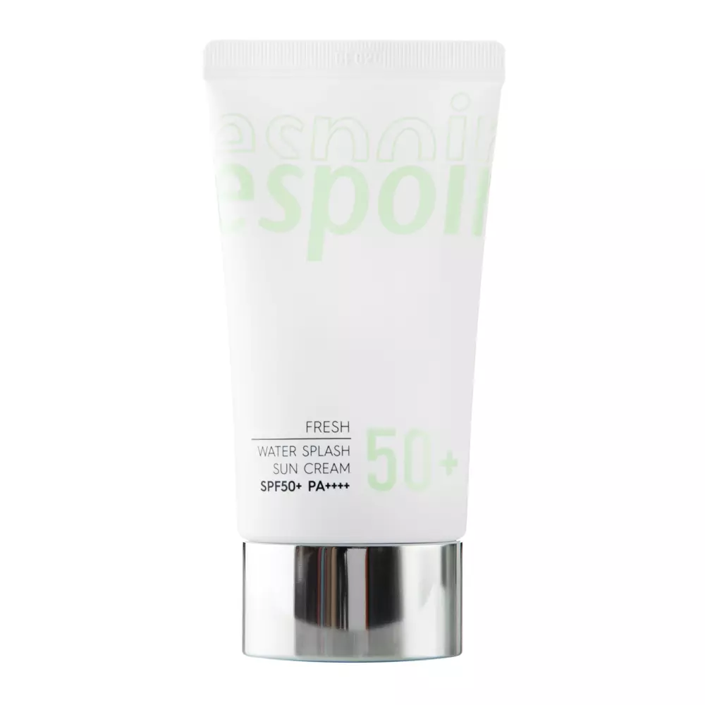 Espoir - Water Splash Sun Cream SPF50+/PA+++ - Feuchtigkeitsspendende Gesichtscreme mit Filter - 60ml