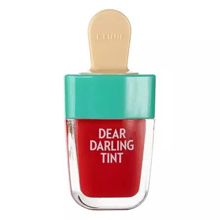 Etude House - Dear Darling Water Gel Tint - Wasser-Gel Lip Tint - RD307 Wassermelonenrot - 4.5g