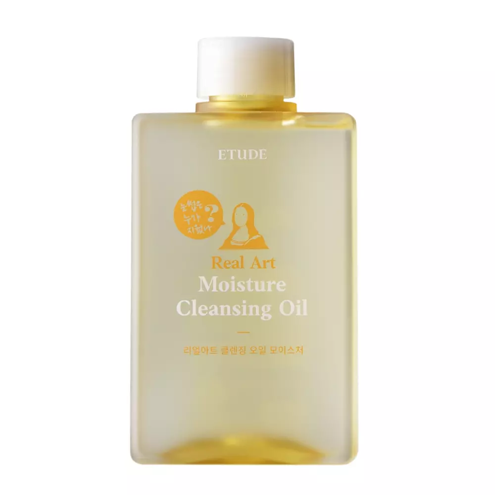 Etude House - Real Art Cleansing Oil Moisture -  Reinigungsöl für Gesicht und Augen-Make-up-Entfernung - 185ml