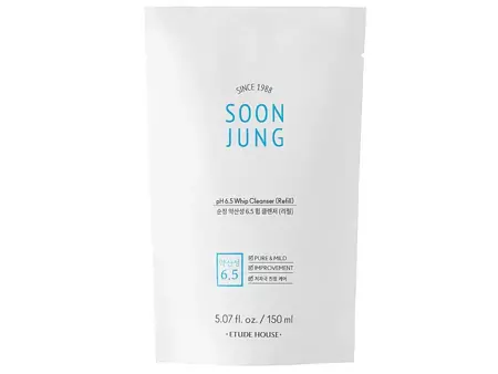 Etude House -  Soon Jung pH 6,5 Whip Cleanser (Refill) - Reinigender Gesichtsschaum - 150ml 