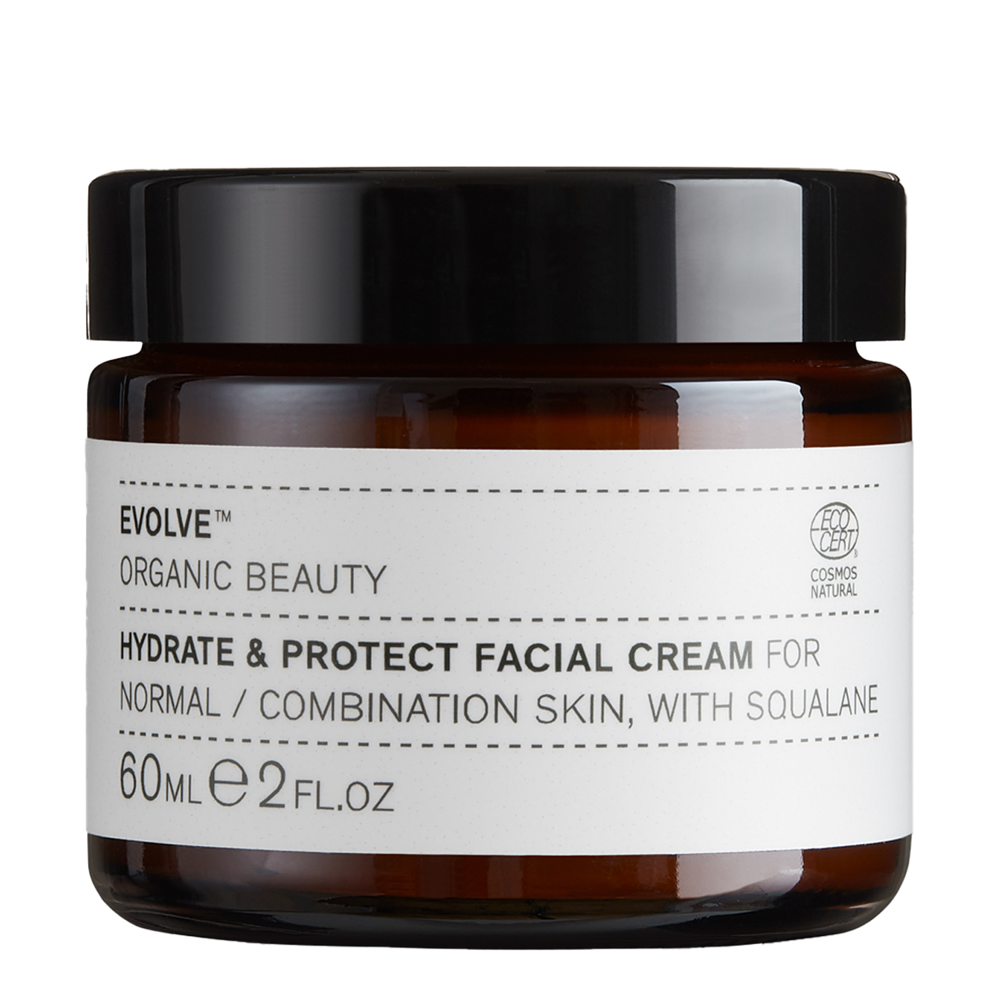 Evolve Organic Beauty - Hydrate and Protect Facial Cream - Bio-Creme mit Squalan - 60ml