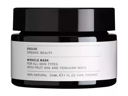 Evolve Organic Beauty - Miracle Mask - Bio-Gesichtsmaske mit natürlichen Fruchtsäuren - 30ml