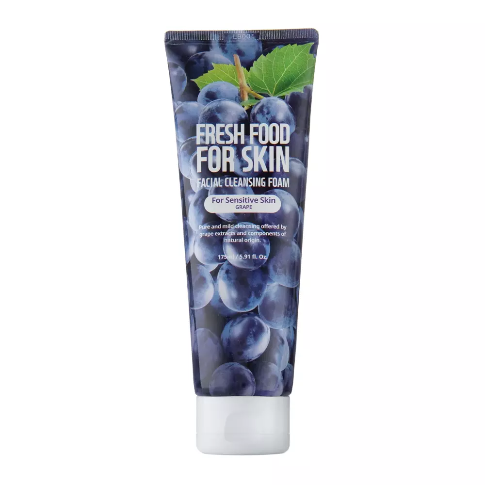 Farmskin - Freshfood For Skin Cleansing Foam Grape - Reinigender Gesichtsschaum - 175ml