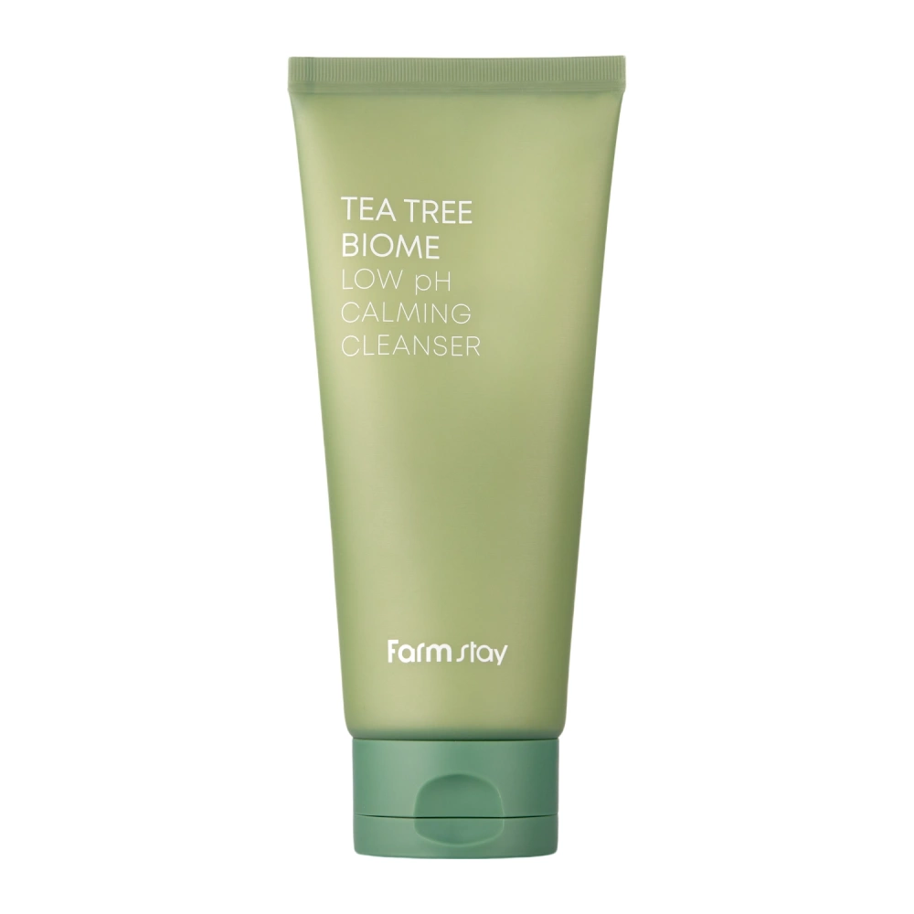 Farmstay - Tea Tree Biome Low pH Calming Cleanser - Linderndes Gesichtsreinigungsgel - 180ml