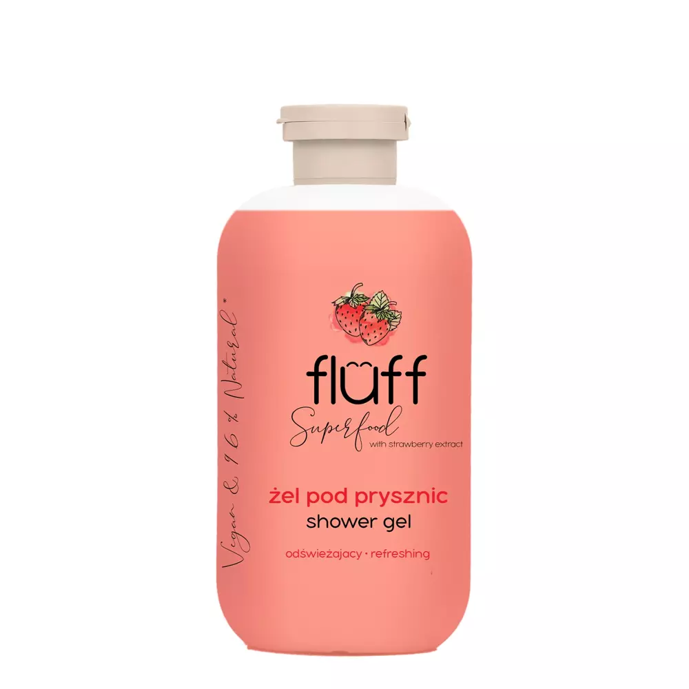 Fluff - Duschgel - Erdbeere - 500ml