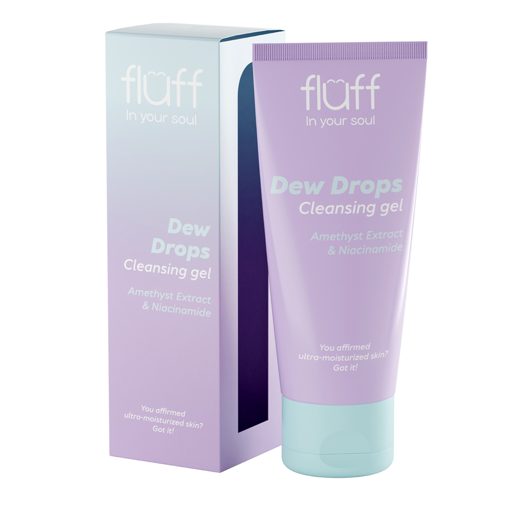 Fluff - Gesichtswaschgel mit Amethyst und Niacinamid - 100ml