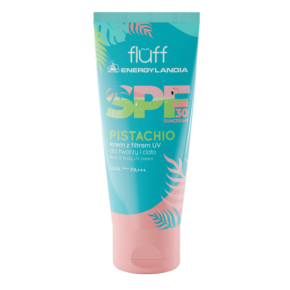 Fluff - Pistazie - UV-Filter-Creme für Gesicht und Körper LSF30 - 100ml