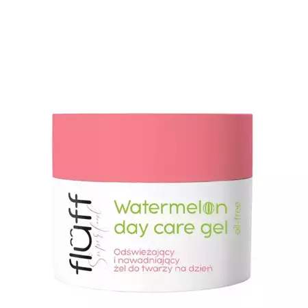 Fluff - Watermelon Day Care Gel - Erfrischendes und feuchtigkeitsspendendes Gesichtsgel - 50ml