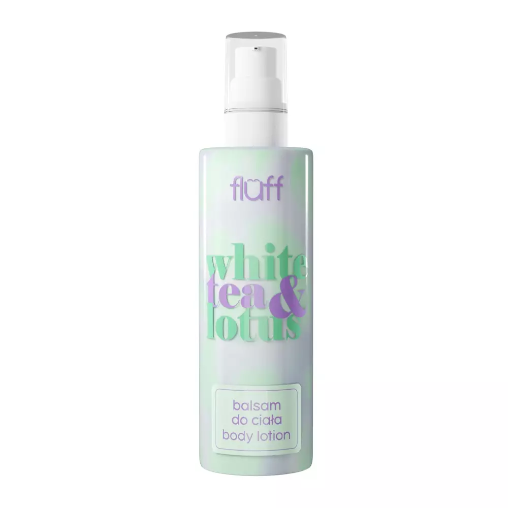 Fluff - Weißer Tee & Lotus - Körperlotion mit dem Duft von weißem Tee und Lotus - 160ml