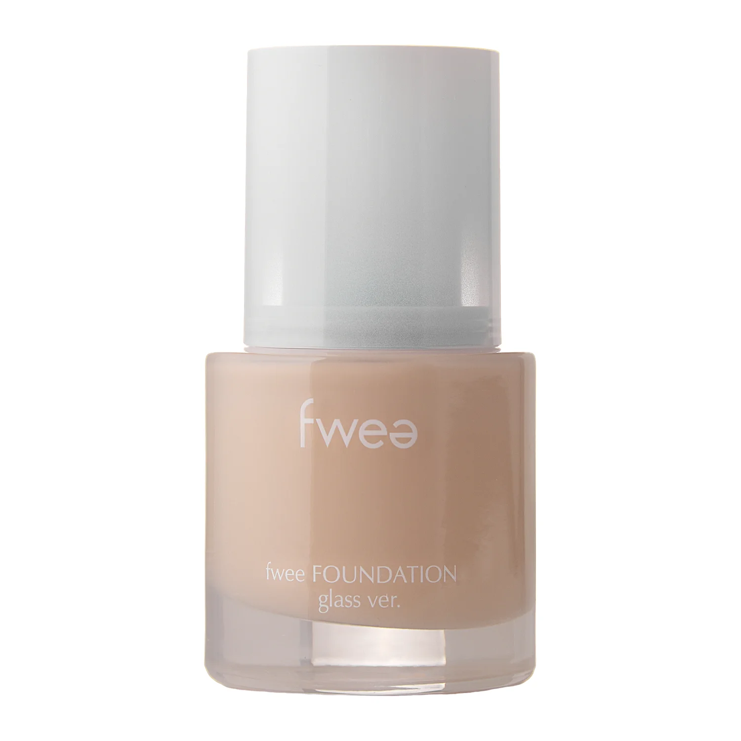 Fwee - Foundation Glass SPF 30 PA++ - Aufhellende Foundation- 02 Peach Glass - 30ml