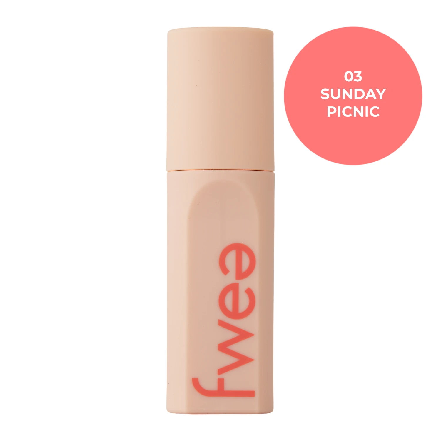 Fwee - Tint Suede - Samtiger Lip Tint - 03 Sunday Picnic - 5g