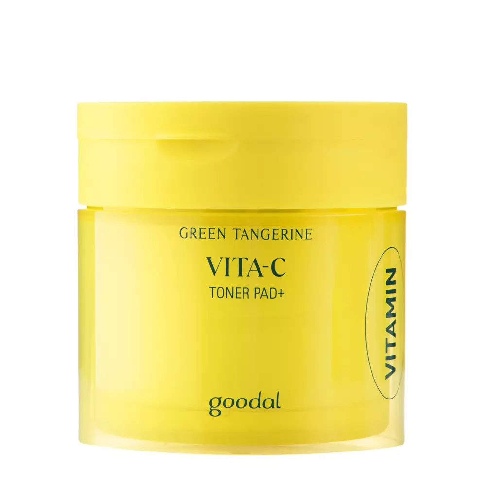 Goodal - Green Tangerine Vita C Toner Pad - Aufhellende Vitamin C Gesichtspads - 70 Stück